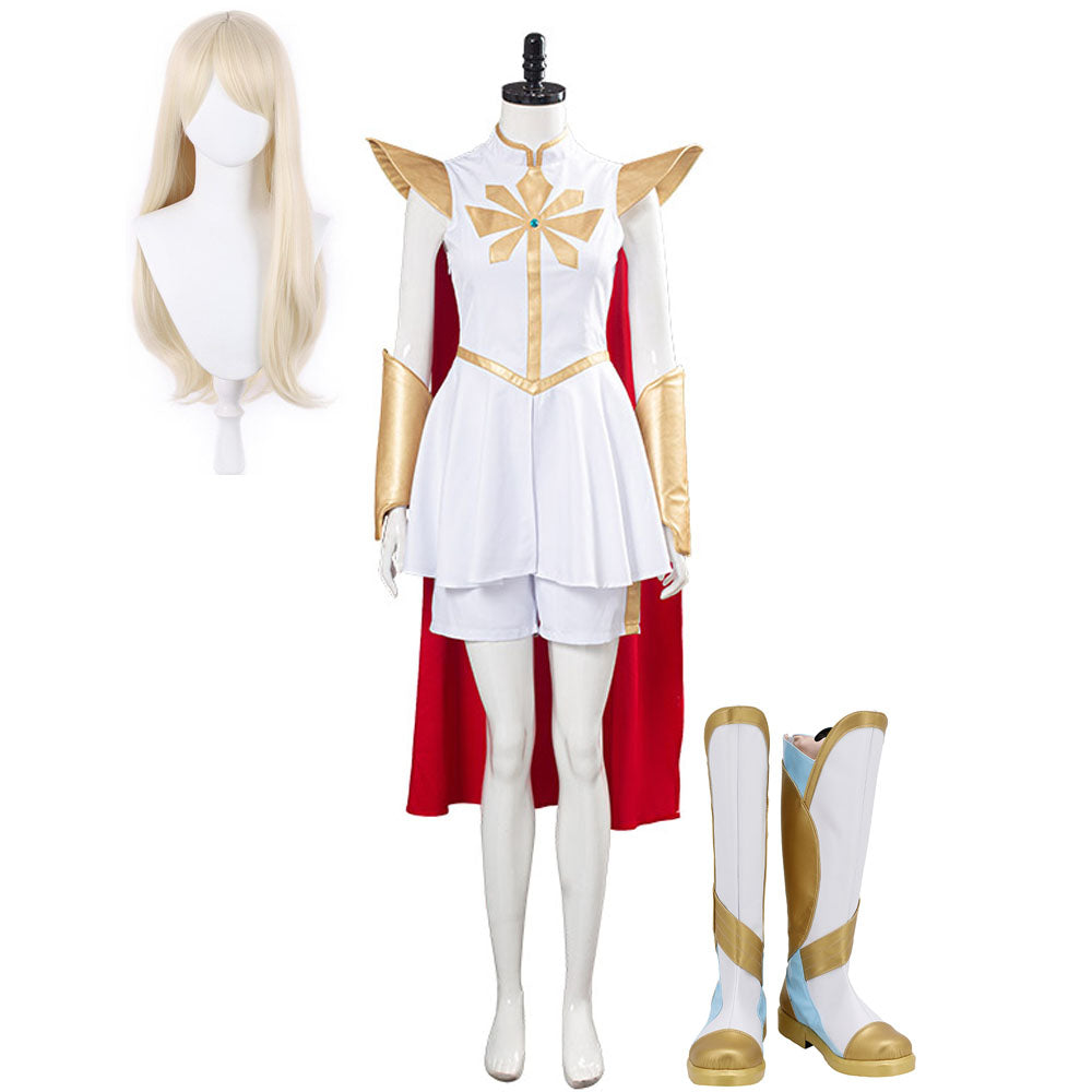 green emerald velvet dress She-Ra and the Princesses of Power She-Ra Women Dress Halloween Cosplay  Costume
