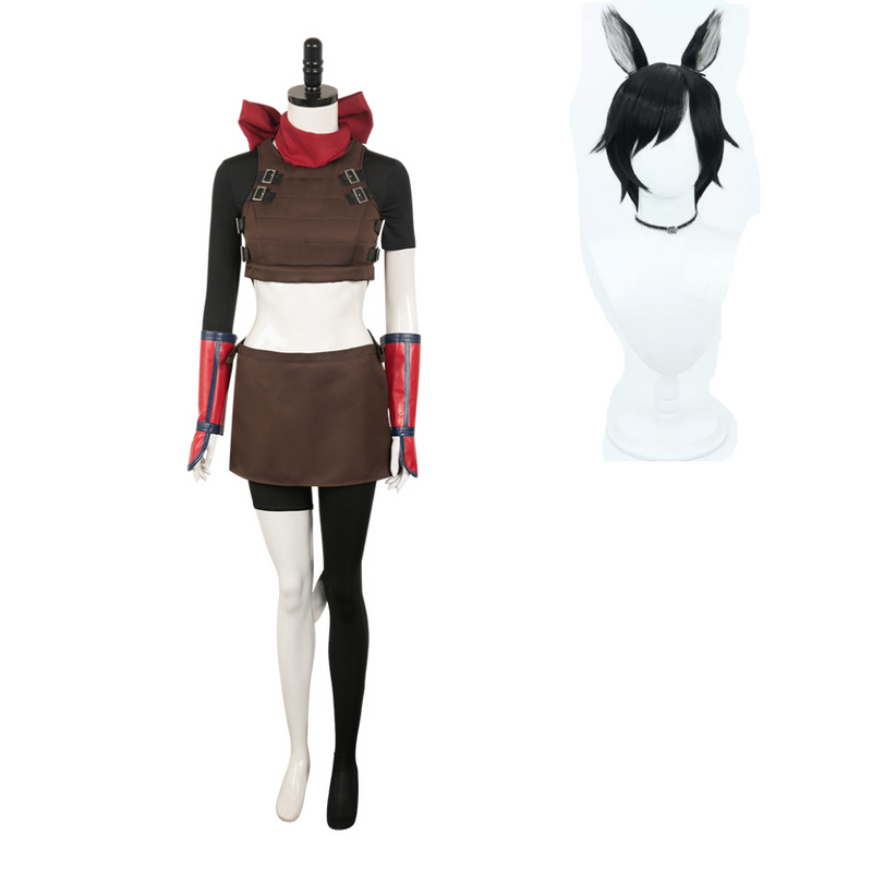 Delicious in Dungeon Anime Izutsumi Women Brown Outfit Party Carnival Halloween Cosplay Costume