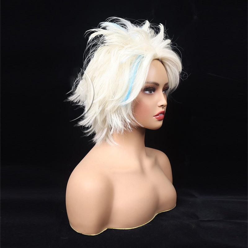 2023 Doll Movie Kate McKinnon Weird Doll Cosplay Wig Synthetic Hair Wig Halloween Custome Accessories
