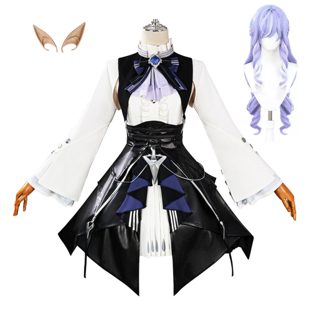 Zenless Zone Zero Vivian Banshee Women Black Dress Carnival Halloween Cosplay Costume Zenless Zone Zero Vivian Banshee Women Black Dress Carnival Halloween Cosplay Costume