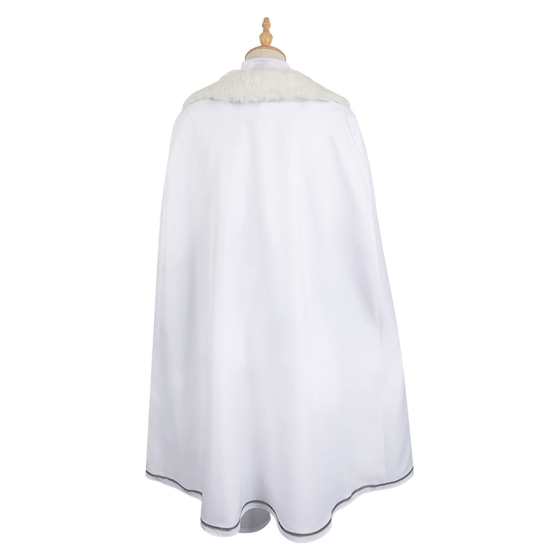 Blue Lock Anime Nagi Seishiro White Outfit Party Carnival Halloween Cosplay Costume