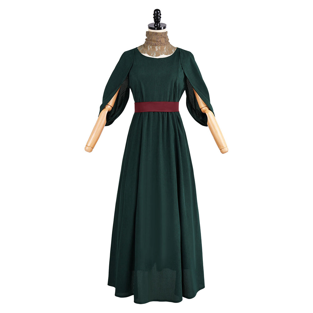 Cosplay Costume Penelope The Odyssey (2026) Green Dress Women Halloween  Carnival Party Outfits