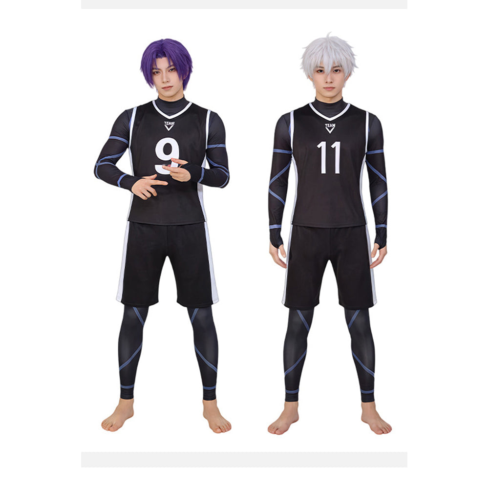 コスプレ衣装 inudog Cosplay Costume Reo Mikage Seishiro Nagi Blue Lock Sportwear Vest