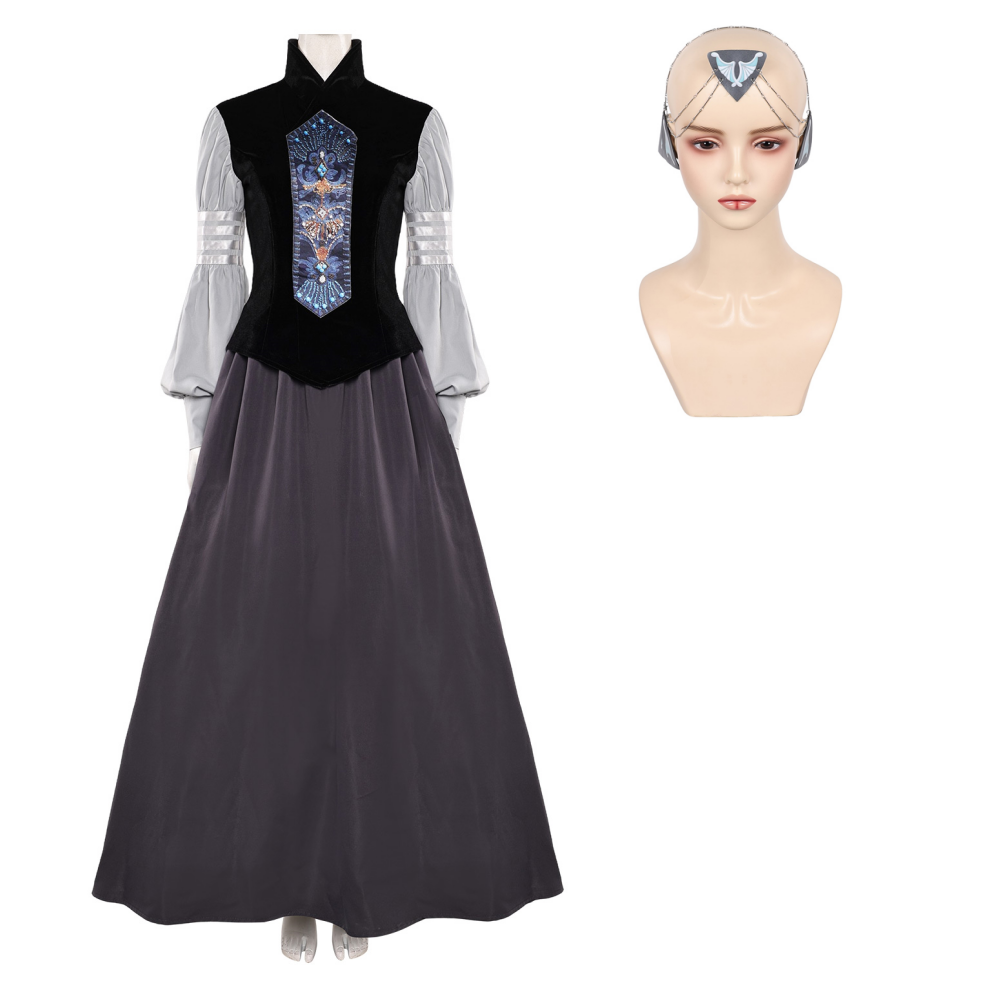 Padme Amidala Packing Gown Women Carnival Halloween Cosplay Costume