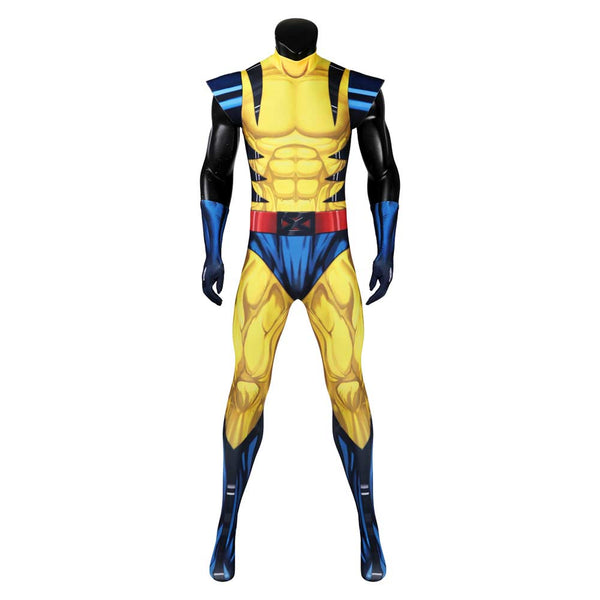Deadpool 3 Movie Wolverine James Logan Howlett Yellow Jumpsuit Cosplay Costume