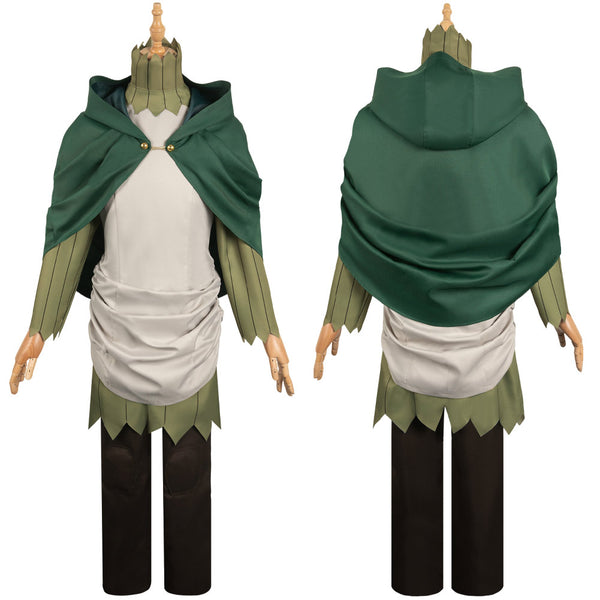 Delicious in Dungeon Anime Mithrun Green Outfit Party Carnival Halloween Cosplay Costume