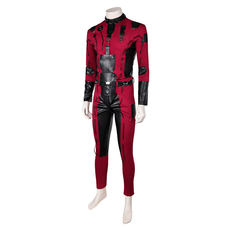 Fallout TV Maximus Red Jumpsuit Set Party Carnival Halloween Cosplay Costume