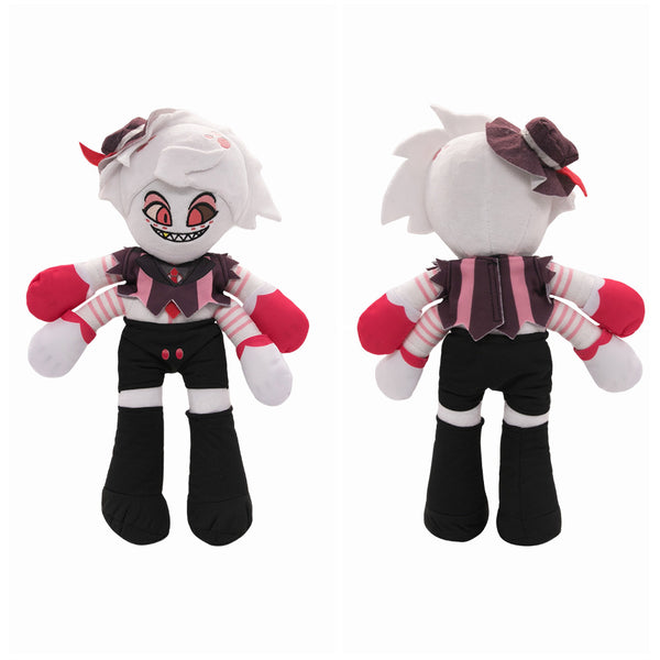 Hazbin Hotel TV Combat Angel Dust Plush Toys Cartoon Soft Stuffed Dolls Mascot Birthday Xmas Gift Original Design
