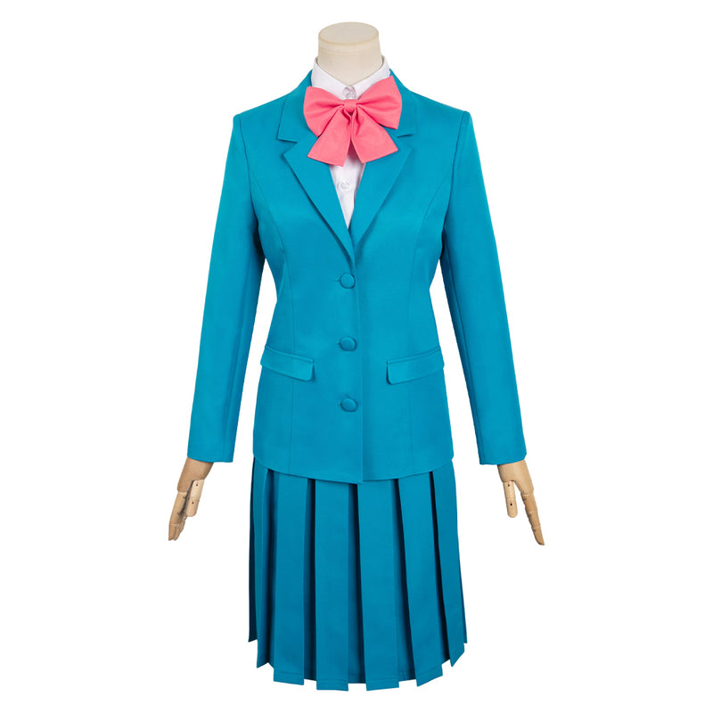 Kimi ni Todoke: From Me to You 2024 Anime Kuronuma Sawako Women Blue Uniform Dress Cosplay Costume