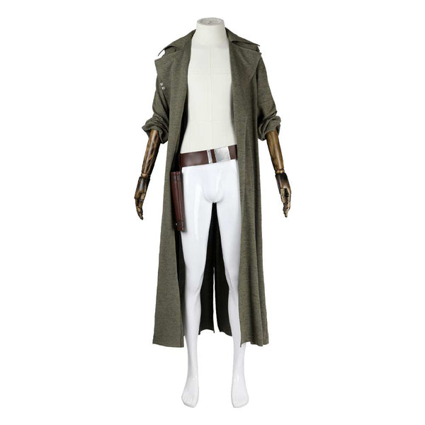 ND-5 Green Coat With Belt Party Carnival Halloween Cosplay Costume