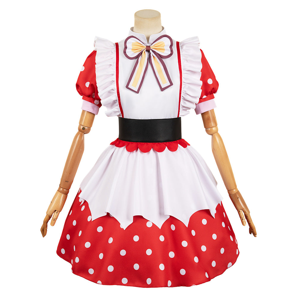 Oshi no Ko Season 2 Arima Kana Women Red Dress Party Carnival Halloween Cosplay  Costume