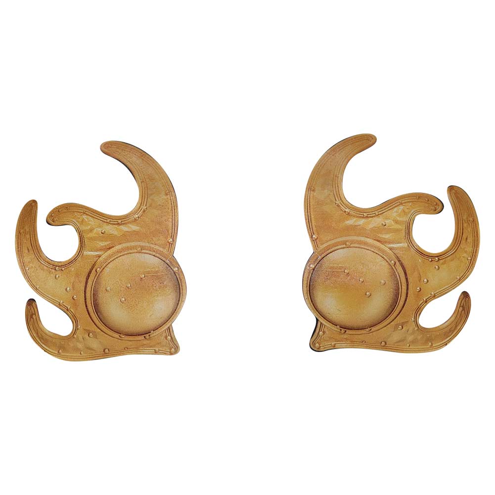 Slave Leia Cosplay Golden Hair Crown Set Halloween Carnival Costume Accessories