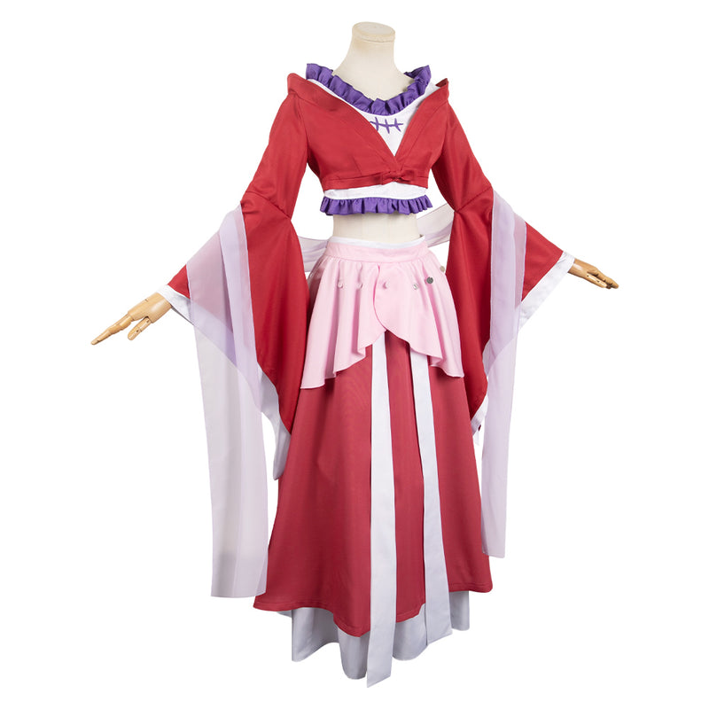 The Apothecary Diaries Anime Maomao Women Red Dress Set Party Carnival Halloween Cosplay Costume
