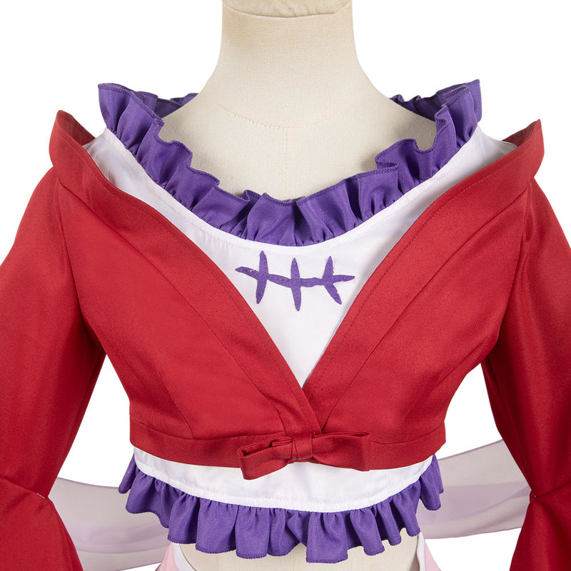 The Apothecary Diaries Anime Maomao Women Red Dress Set Party Carnival Halloween Cosplay Costume
