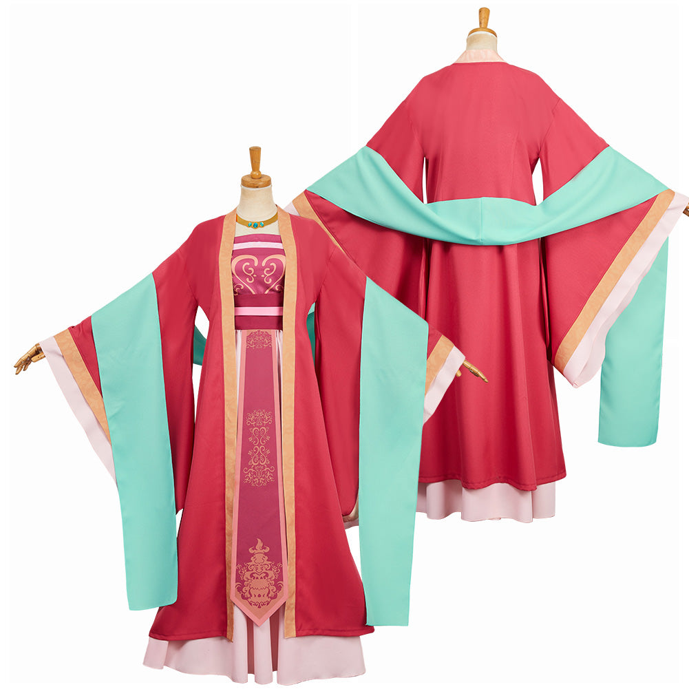 Gyokuyou Women Red Outfit Carnival Halloween Cosplay Costume | Cossky