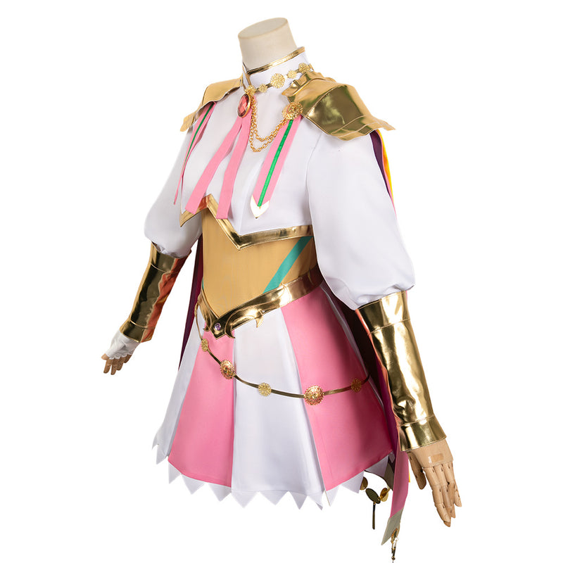 Uma Musume Anime T M Opera O Women Pink Dress Party Carnival Halloween Cosplay Costume