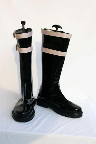 One Piece Portgas D Ace Black Shoes Cosplay Boots