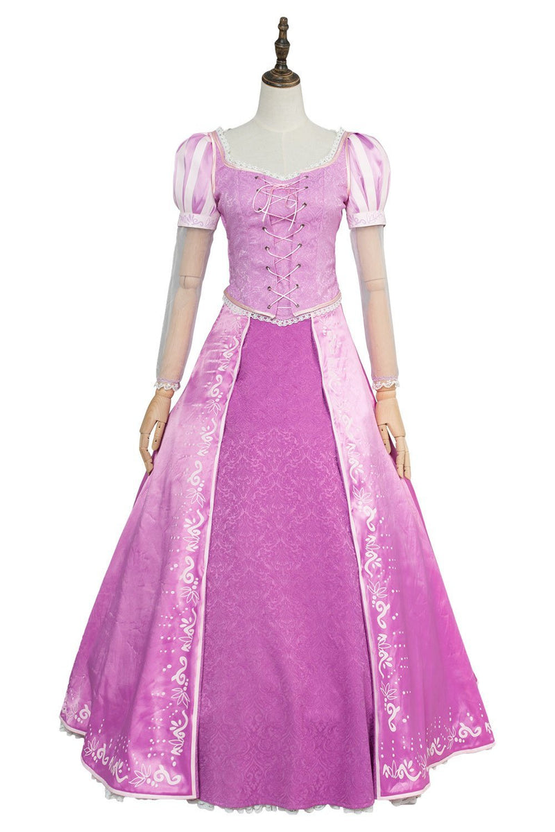 Rapunzel Pink Dress Halloween Carnival Suit Cosplay Costume