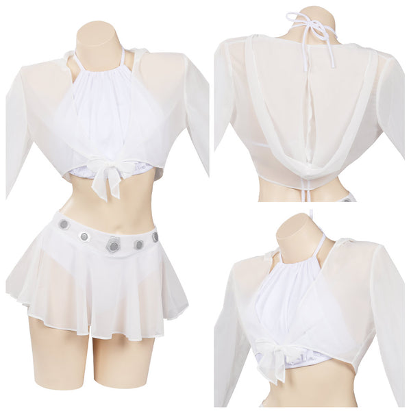 Princess Leia Original Design Cosplay Costume Swimsuit Skirt Cloak Outfits-cossky®