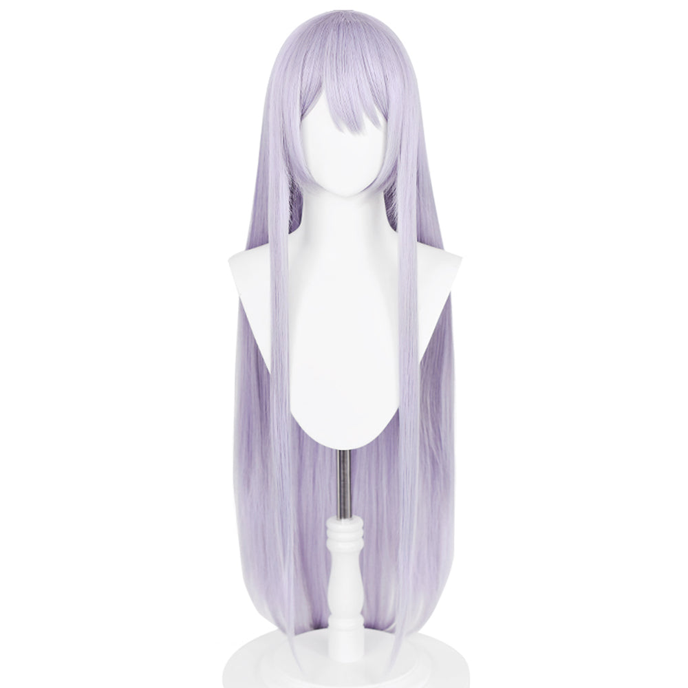 open lace back dress Anime My Dress-Up Darling Kitagawa Sailor Cosplay Wig Kuroe Shizuku Light  Purple Long Hair Heat-resistant Fiber Hair + Wig Cap : Amazon.com.be: Beauty