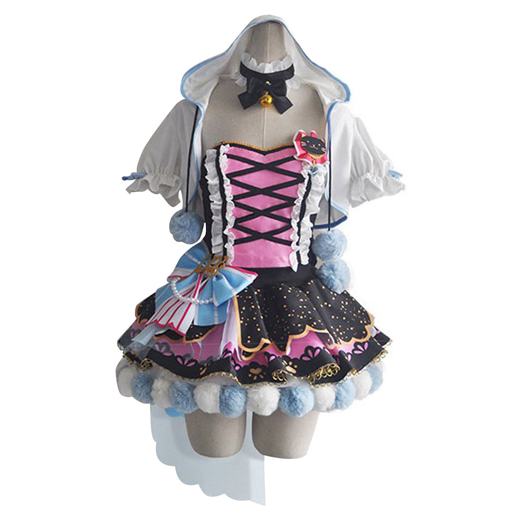 Love Live! Ayase Eli Cosplay Costume Dress Accessories Outfits Hallowe