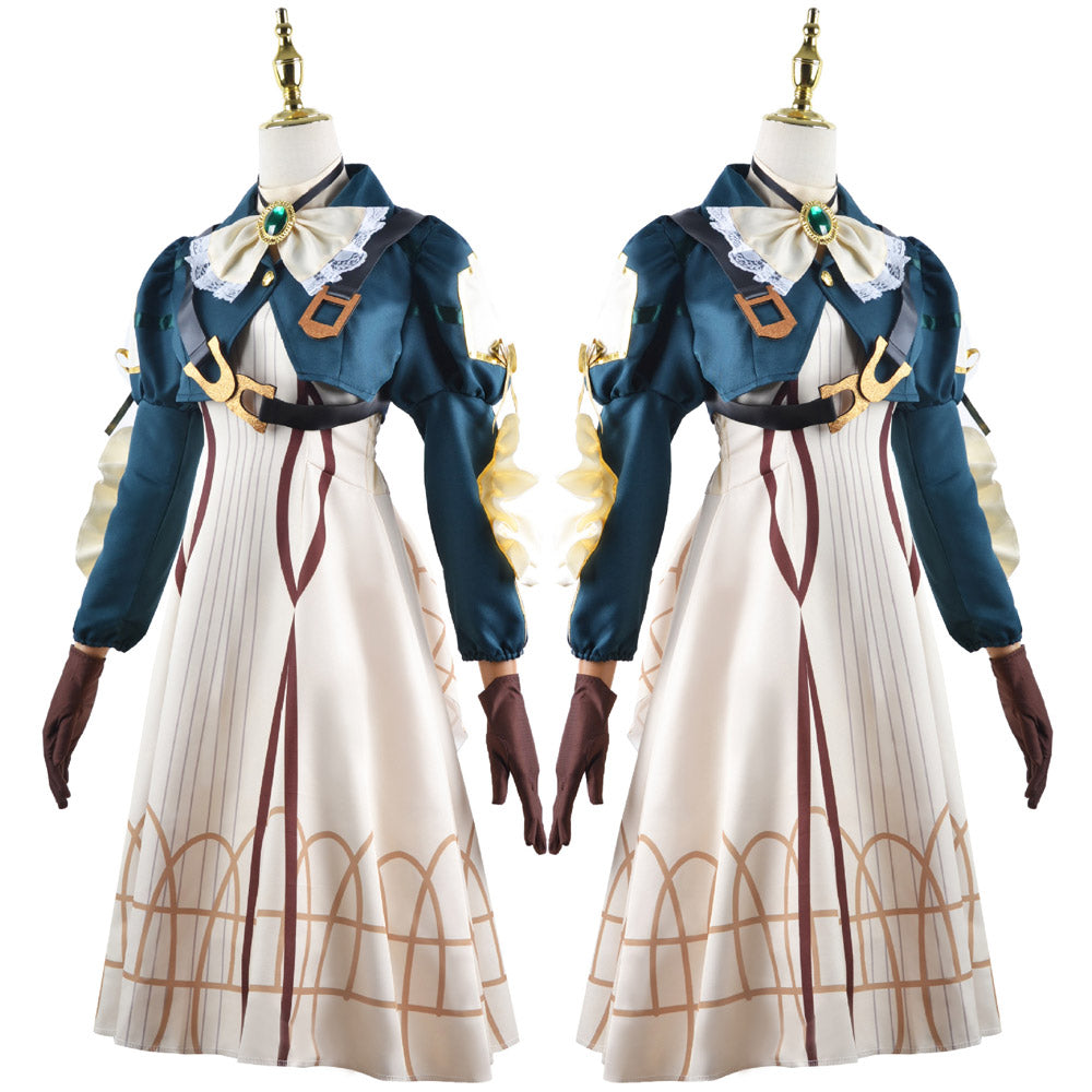 violet evergarden dress design Violet Evergarden Cosplay Costume Set for Women