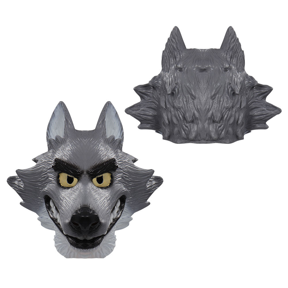 bundet Maiden Daddy The Bad Guys: Mr. Wolf Mask Cosplay Latex Masks Halloween Party Props