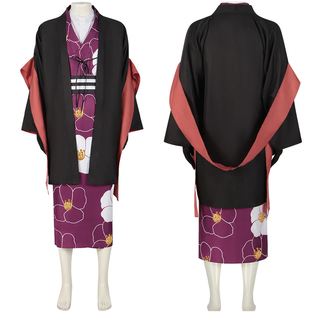 Anime SAO Sword Art Online Japanese Kimono Haori Yukata Cosplay Women/Men  Fashion Summer Short Sleeve