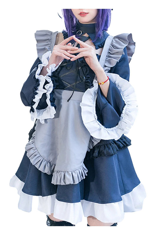 My Dress-Up Darling Kitagawa Marin Female Lolita Dress Wings Wigs Fantasia Outfits Halloween Suits