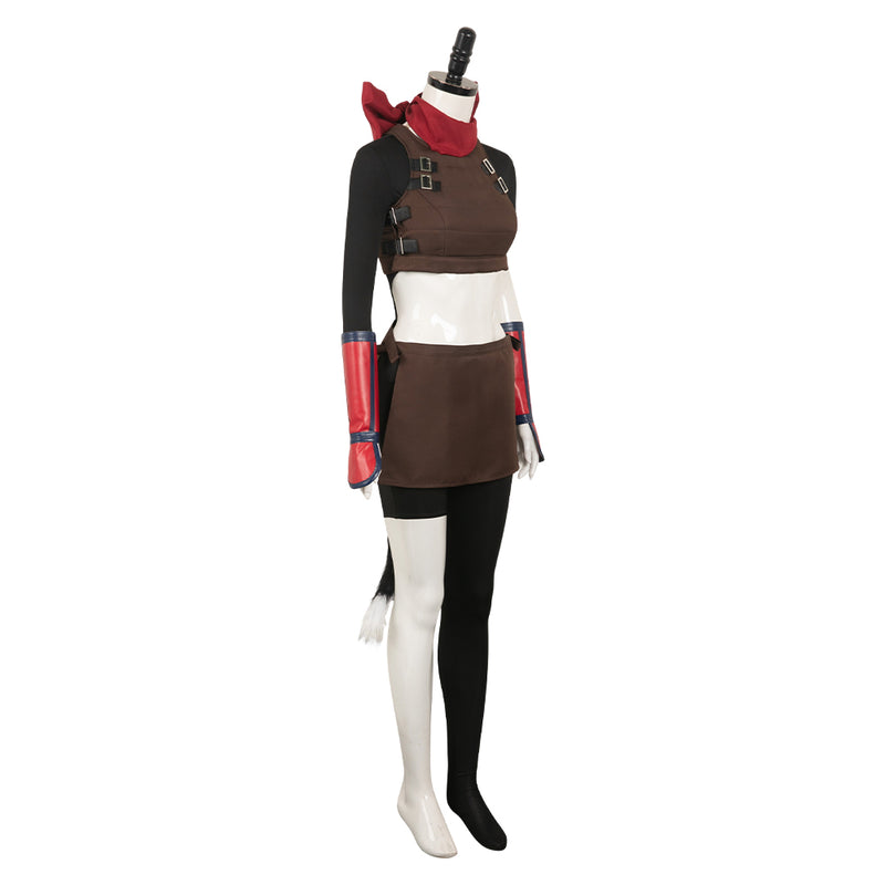 Delicious in Dungeon Anime Izutsumi Women Brown Outfit Party Carnival Halloween Cosplay Costume