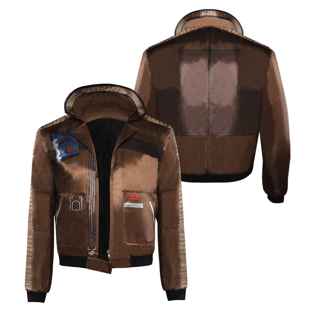 SW Cal Kestis Jacket Outfits Halloween Carnival Cosplay Costume