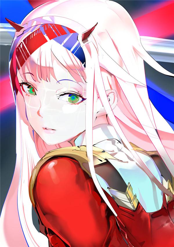 Why 02 Zero Two's color is Red and Pink--DARLING in the FRANXX