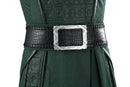 Cosplay Costume Doctor Doom Deluxy Premium Version Set Green Men Halloween Carnival Party Outfits