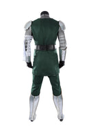 Cosplay Costume Doctor Doom Deluxy Premium Version Set Green Men Halloween Carnival Party Outfits