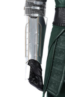 Cosplay Costume Doctor Doom Deluxy Premium Version Set Green Men Halloween Carnival Party Outfits