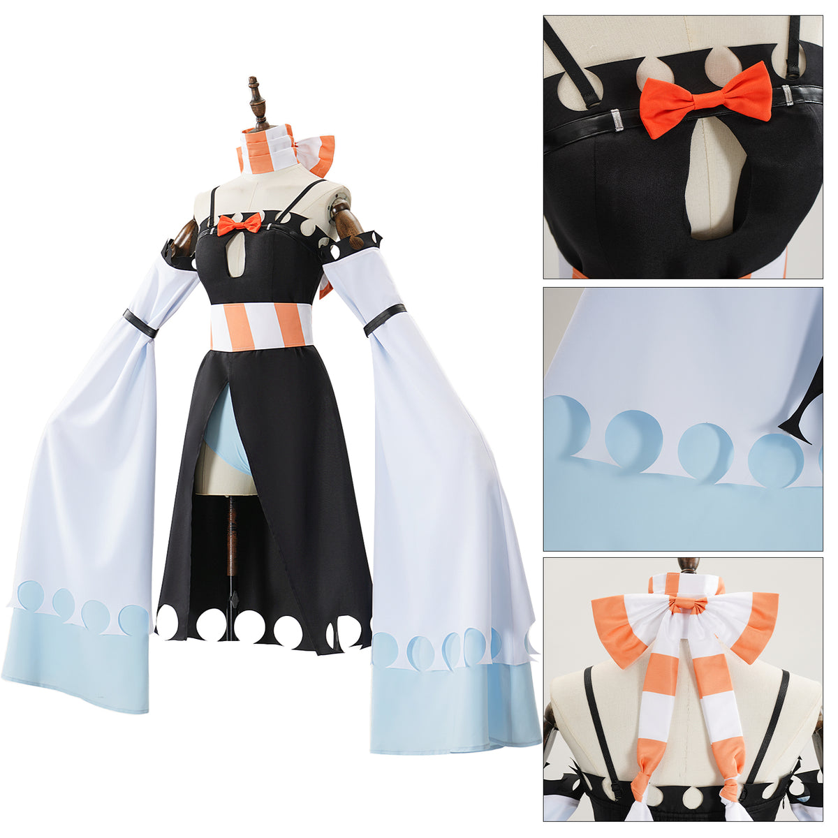 Gachiakuta Amo Empool Outfit Women Halloween Carnival Party Cosplay Costume 