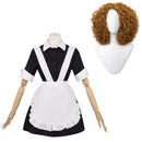 Cosplay Costume Magenta The Rocky Horror Picture Show Maiden Dress Set Black Men Halloween Carnival Party Outfits