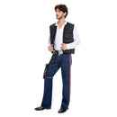 ANH A New Hope Han Solo Vest Shirt Pants Cosplay Costume