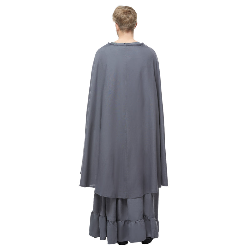 The Lord Of The Rings Gandalf Wizard Grey Cape Outfits Cosplay Costume