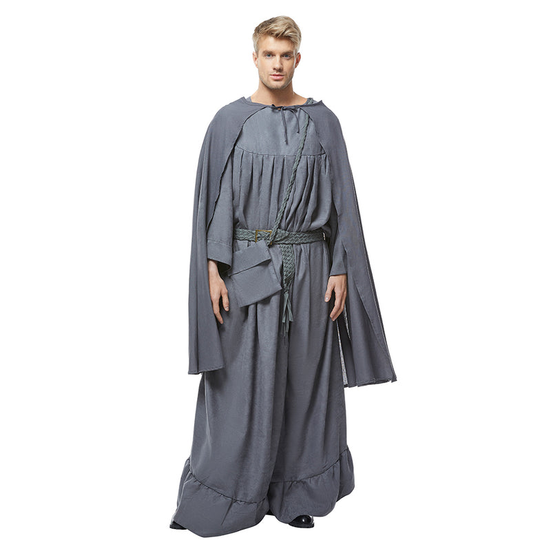 The Lord Of The Rings Gandalf Wizard Grey Cape Outfits Cosplay Costume