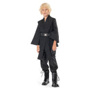 Kids Jedi Costume for Anakin Skywalker Cosplay Tunic Hooded Robe Outfit Black Version