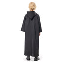 Kids Jedi Costume for Anakin Skywalker Cosplay Tunic Hooded Robe Outfit Black Version