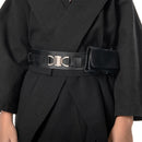 Kids Jedi Costume for Anakin Skywalker Cosplay Tunic Hooded Robe Outfit Black Version