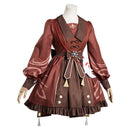Genshin Impact Original Design Hutao Lolita Dress Cosplay Costume Outfits