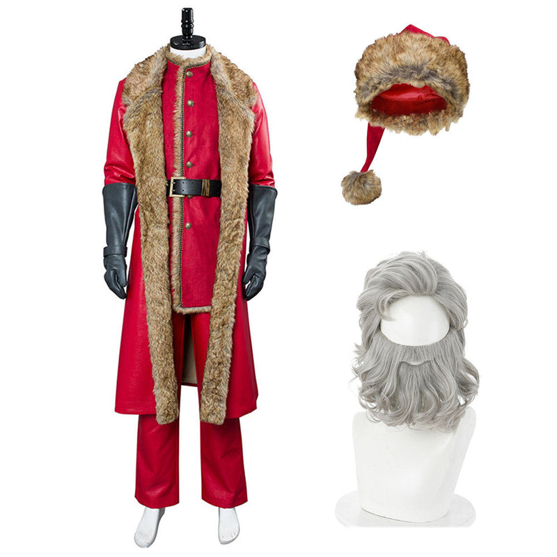 The Christmas Chronicles Santa Claus Outfits Halloween Carnival Suit Cosplay Costume