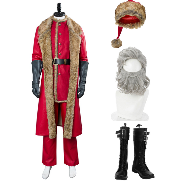 The Christmas Chronicles Santa Claus Outfits Halloween Carnival Suit Cosplay Costume