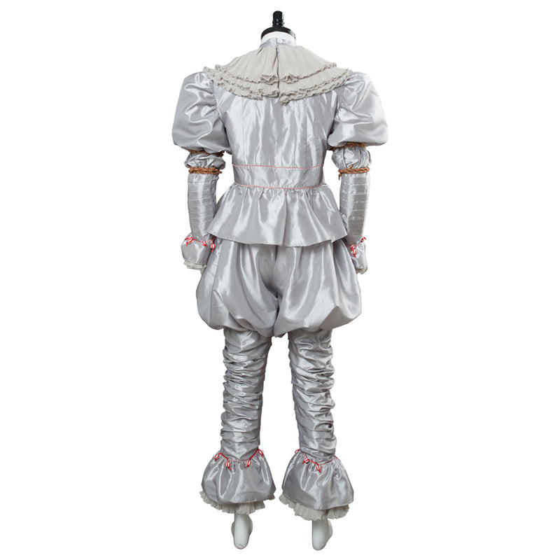 IT 2 Pennywise Clown Outfit Cosplay Costume Stephen King Adult Men Women