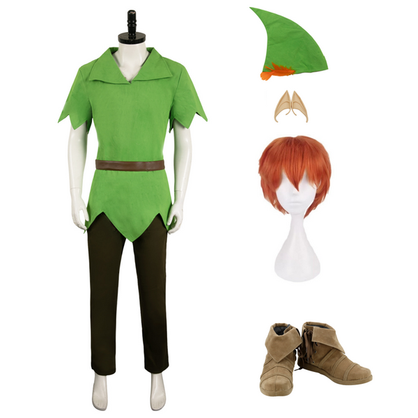 Peter Pan Male Halloween Carnival Suit Cosplay Costume