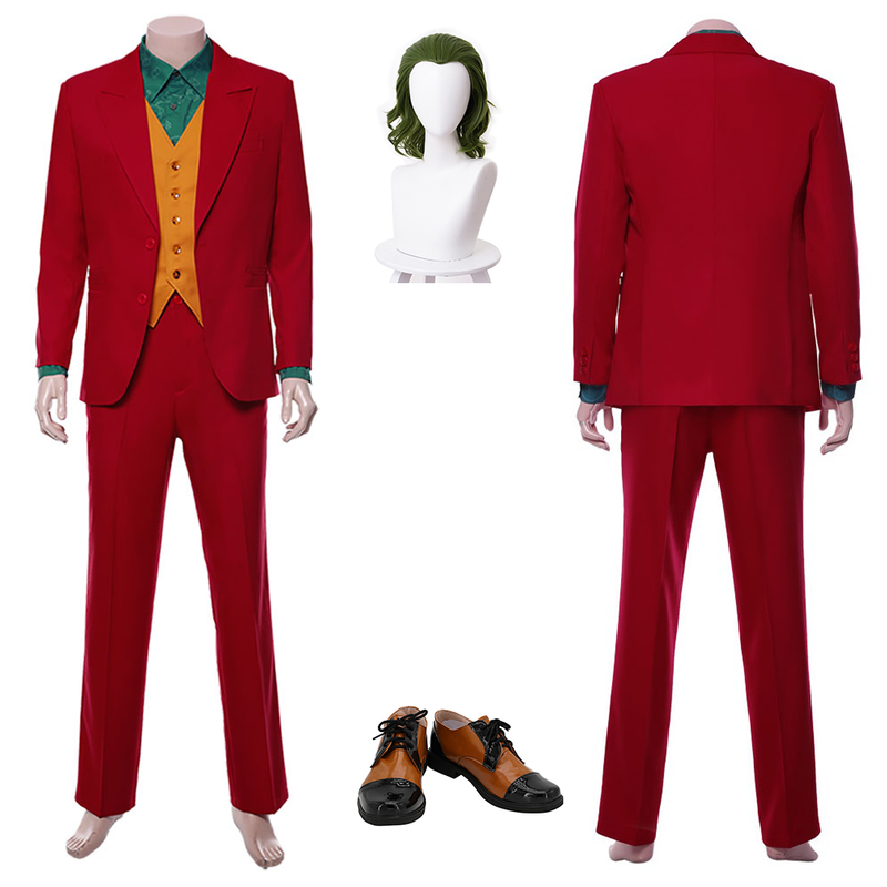 Joker 2019 Joaquin Phoenix Arthur Fleck Joker Cosplay Costume