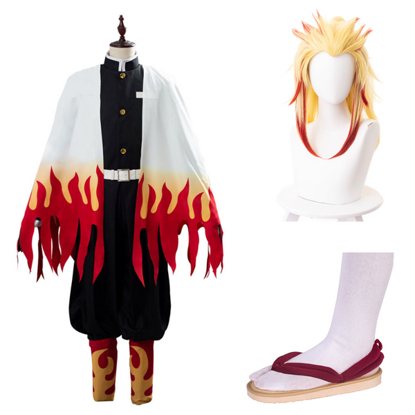 Rengoku Kyoujuro/Kyoujurou Cosplay Costume Outfit